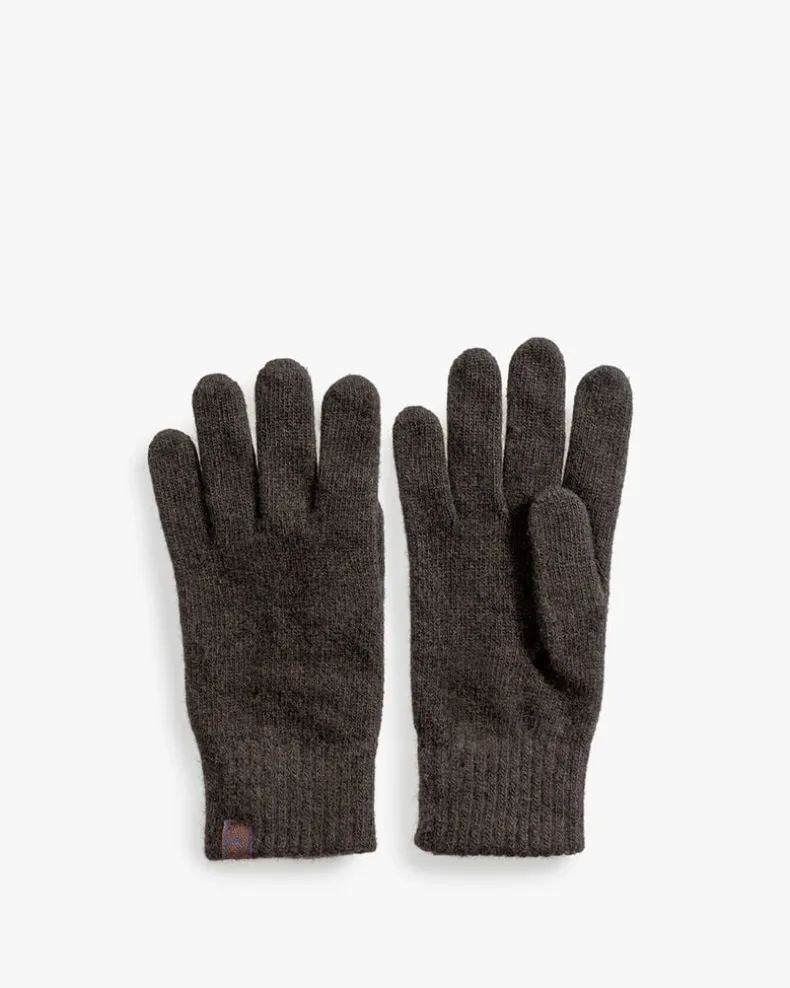 Handschoenen wol bruin