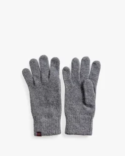 Handschoenen wol grijs