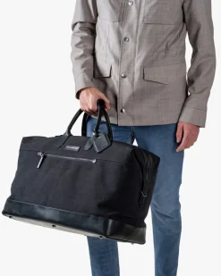 Weekender textiel zwart